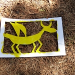 Des tampons et des pochoirs